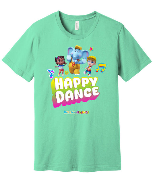 Bubbles and Friends – Happy Dance Collection Happy Dance Adult T-Shirt