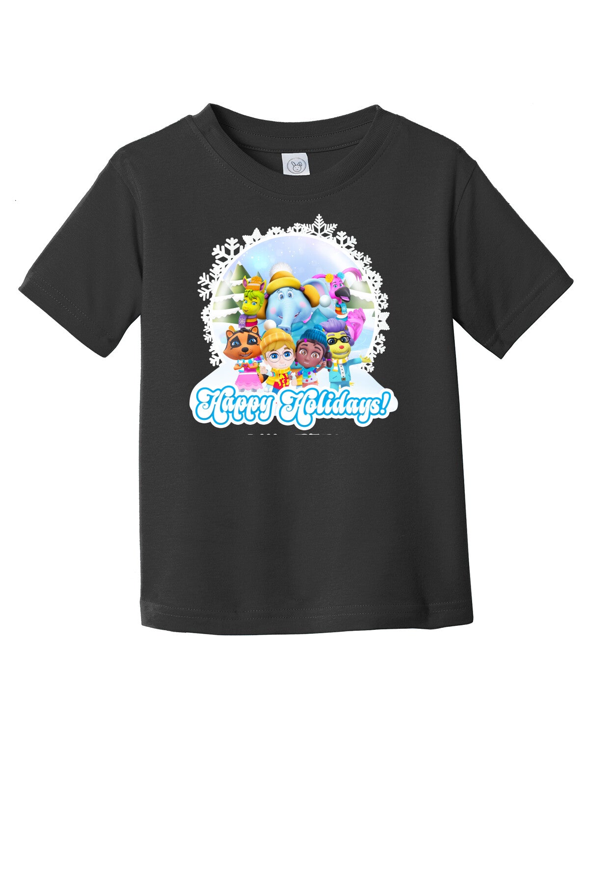 Happy Holidays Toddler T-Shirt - Snowflake