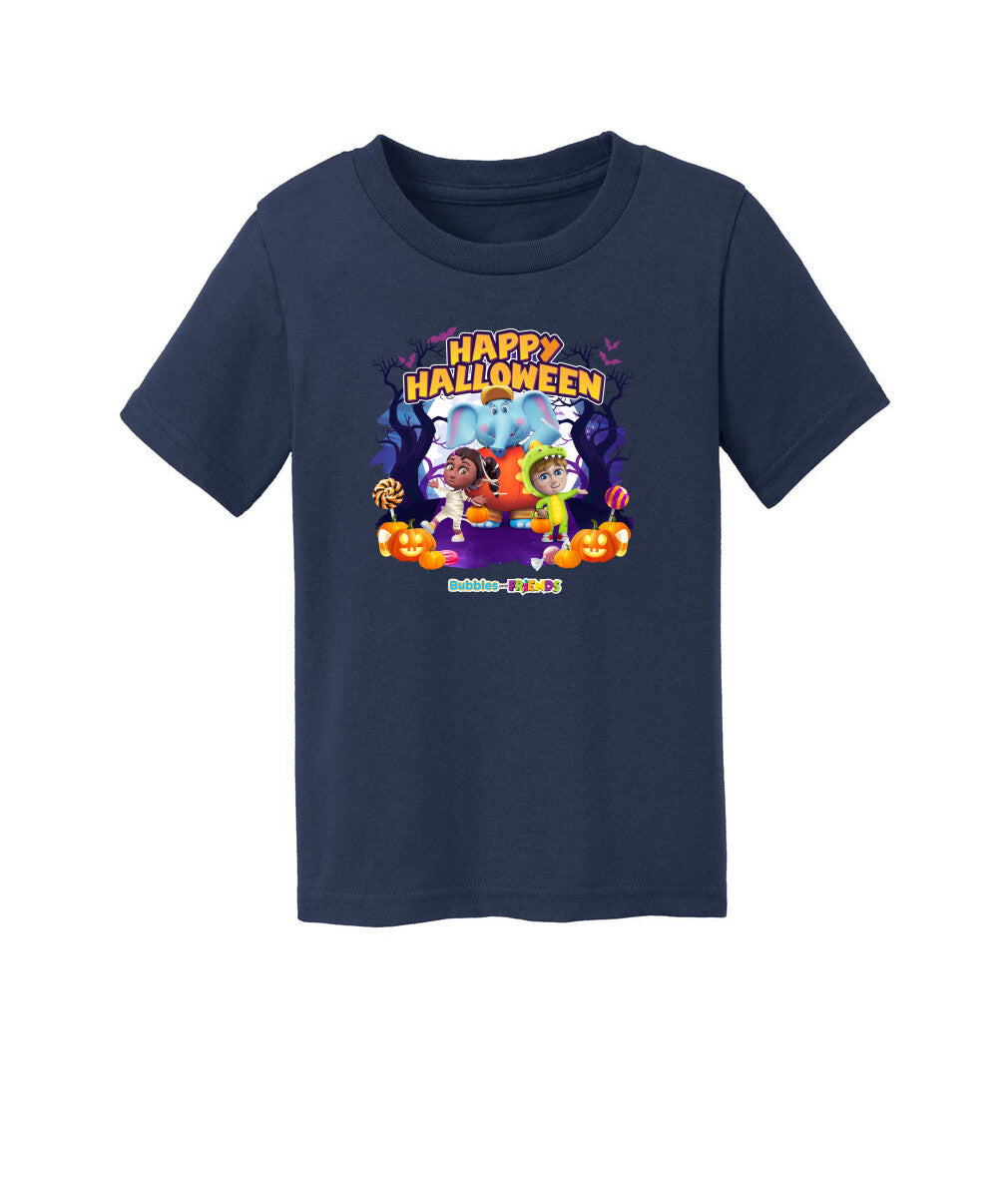 Bubbles and Friends - Halloween Collection Team Toddler T-Shirt