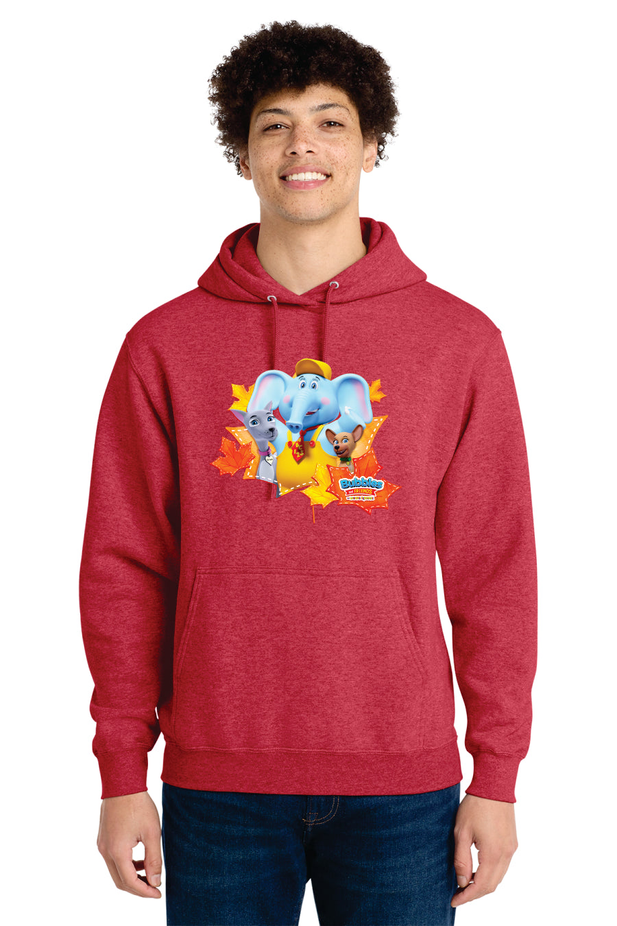 Bubbles & Friends Grace Charity Adult Port & Co® Core Fleece Pullover Hooded Sweatshirt