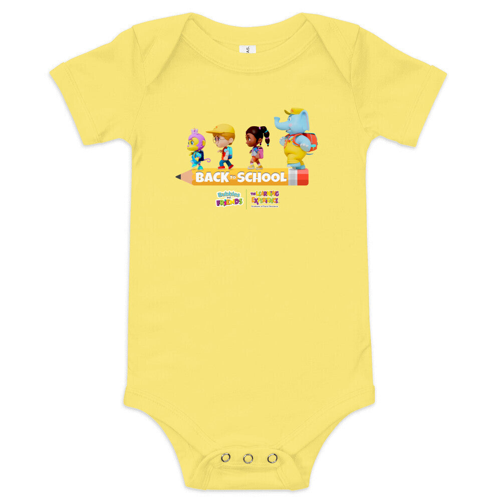 Bubbles & Friends BTS Pencil Walk Onesie