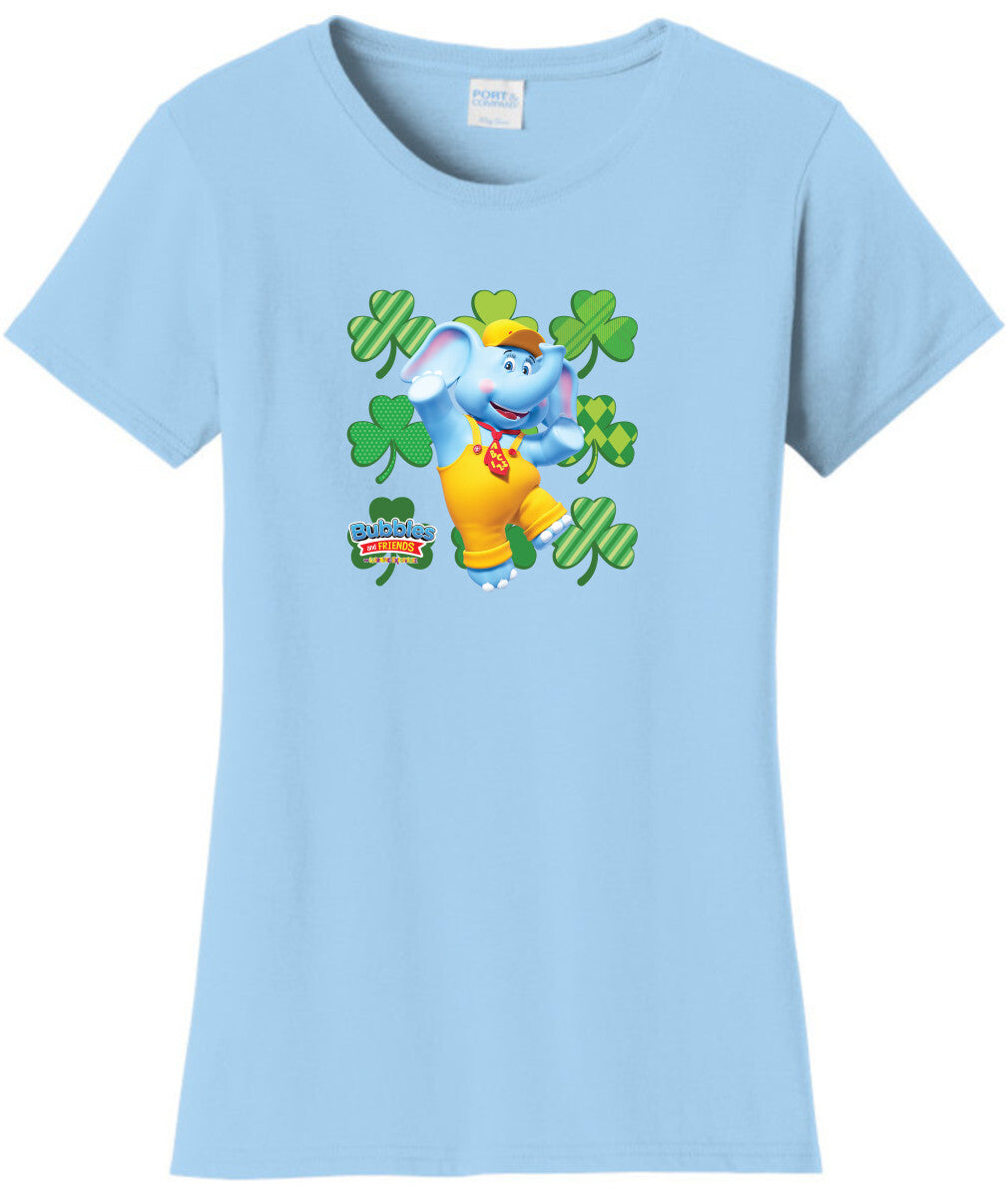 Bubbles & Friends St. Patrick's Day Bubbles Women's T-Shirt