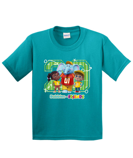 Bubbles and Friends - Varsity Collection Team Children T-Shirt