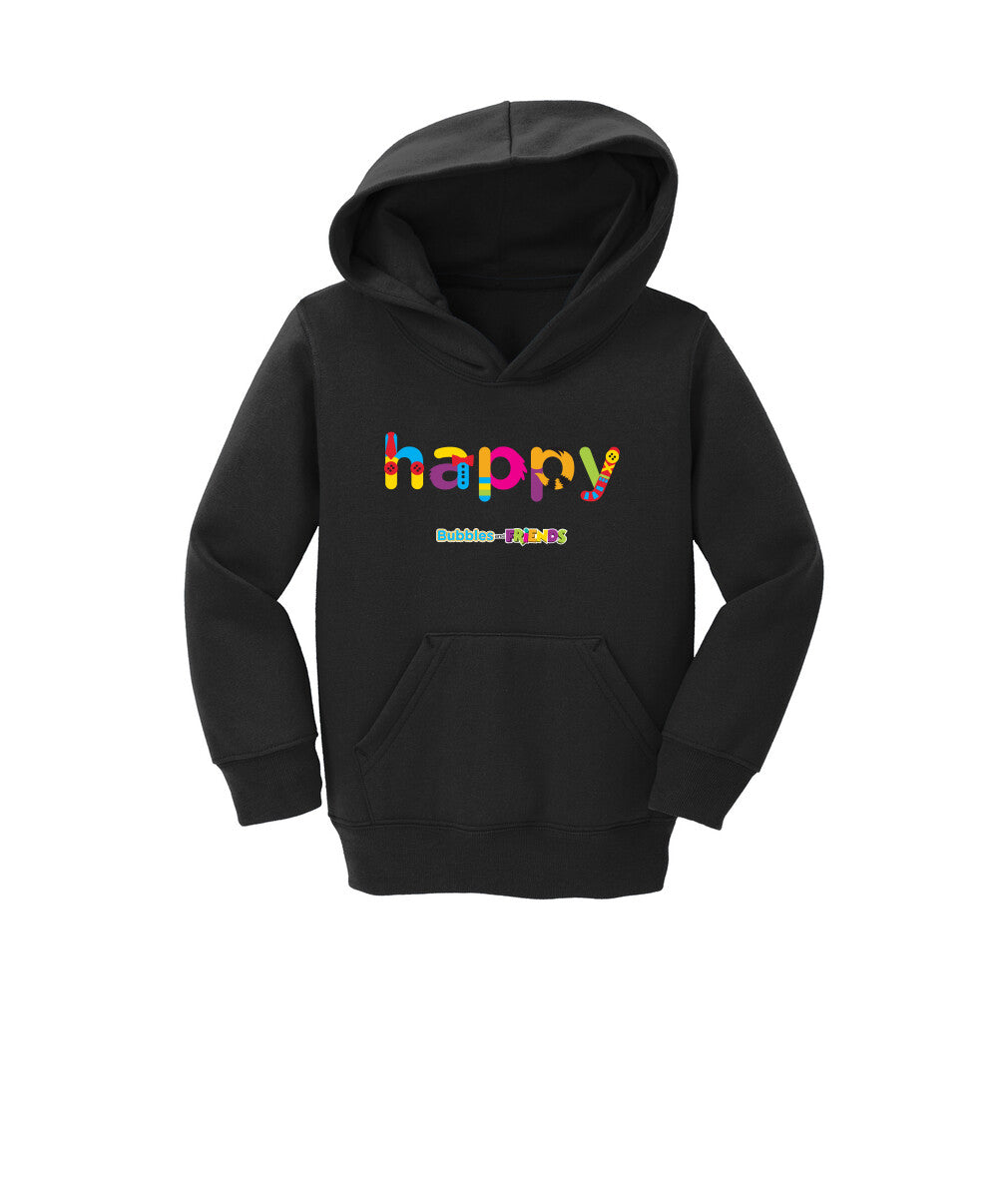 Bubbles and Friends - Happy Toddler Hoodie