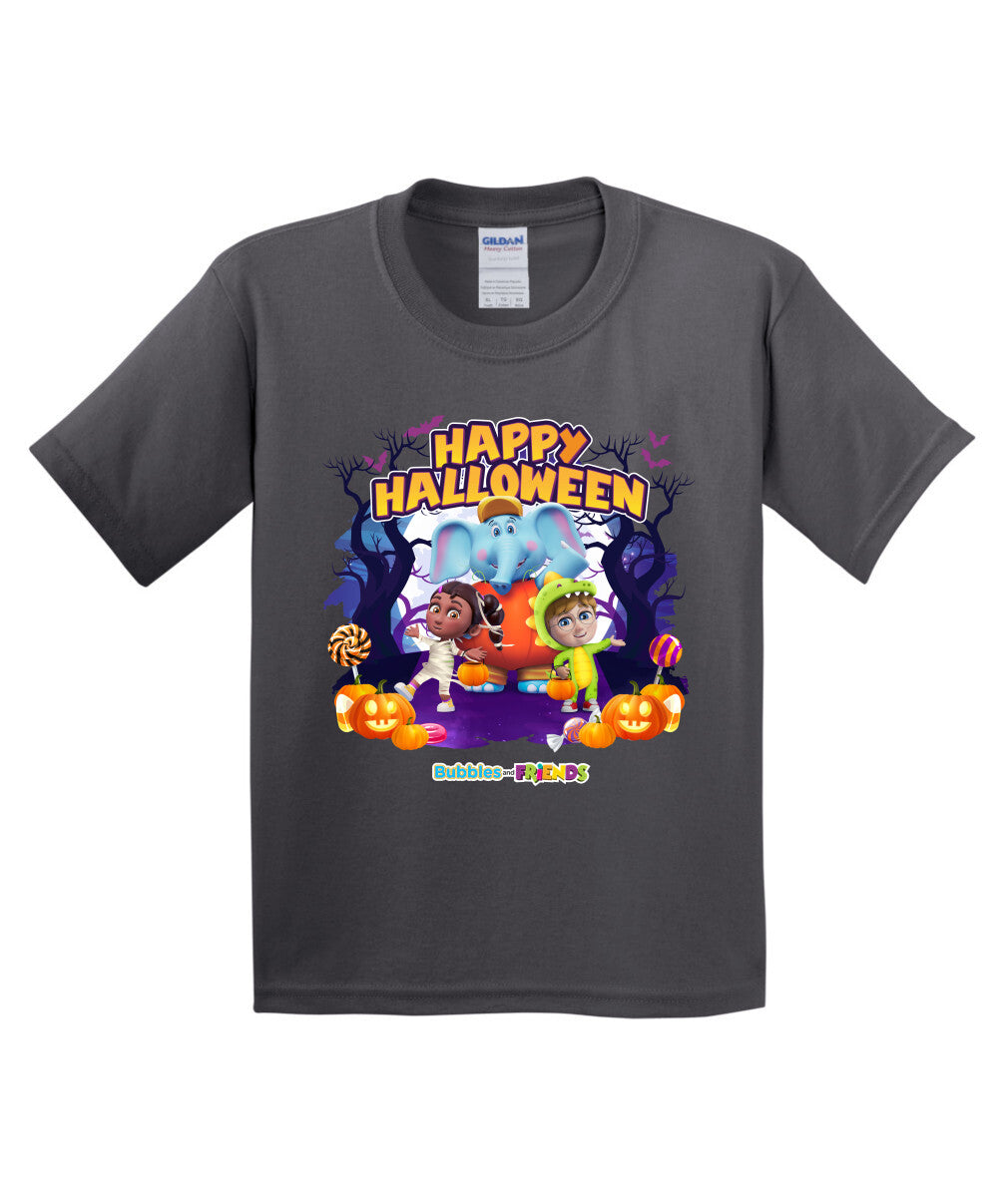 Bubbles and Friends - Halloween Collection Team Children T-Shirt