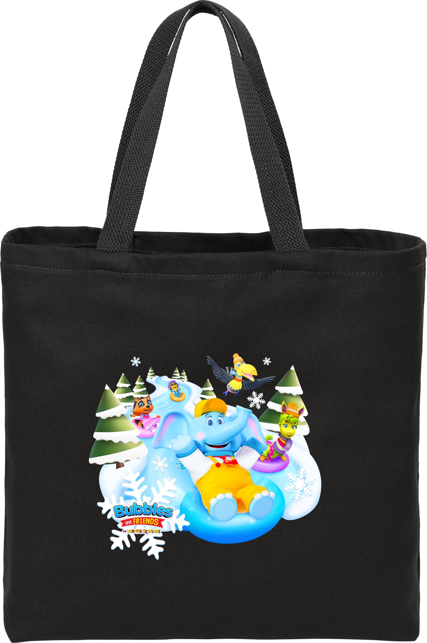 Bubbles & Friends Holiday  Twill  Tote