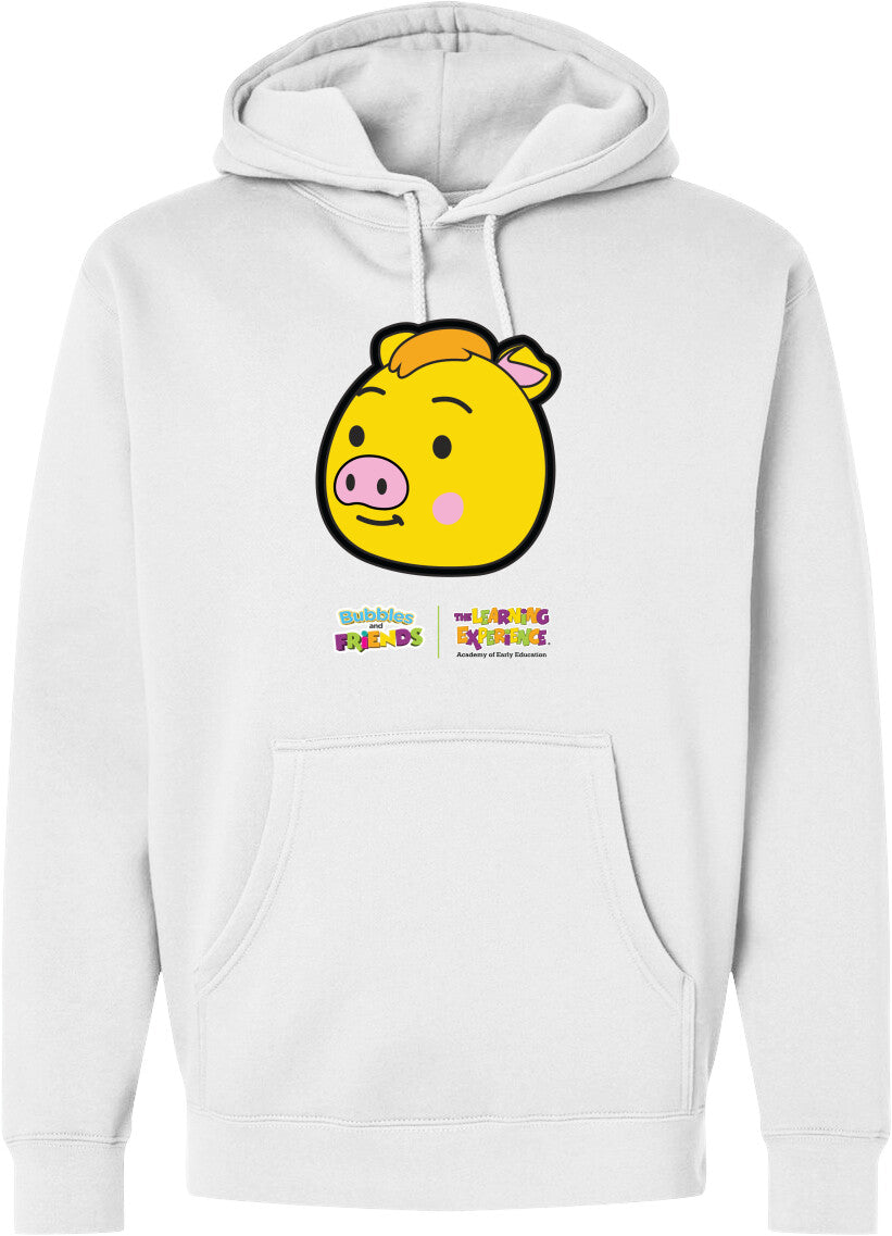 Bubbles & Friends- Friends from Happyville 'Pablo' Midweight Hooded Sweatshirt- Unisex