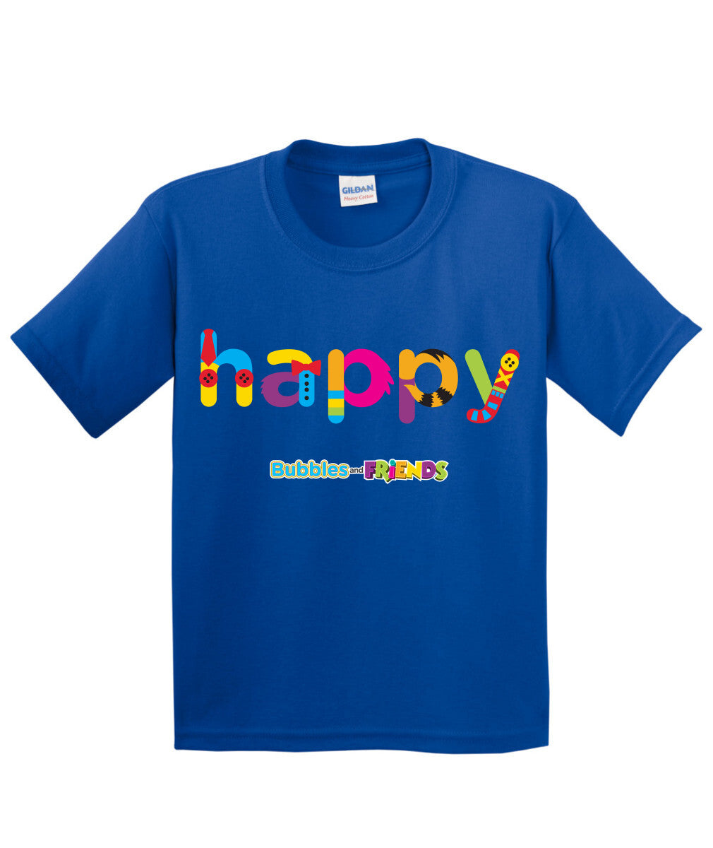 Bubbles and Friends - Happy Children T-Shirt