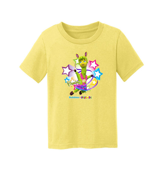 Bubbles and Friends - Summer Games Collection Gymnastics Phoebe Toddler T-Shirt