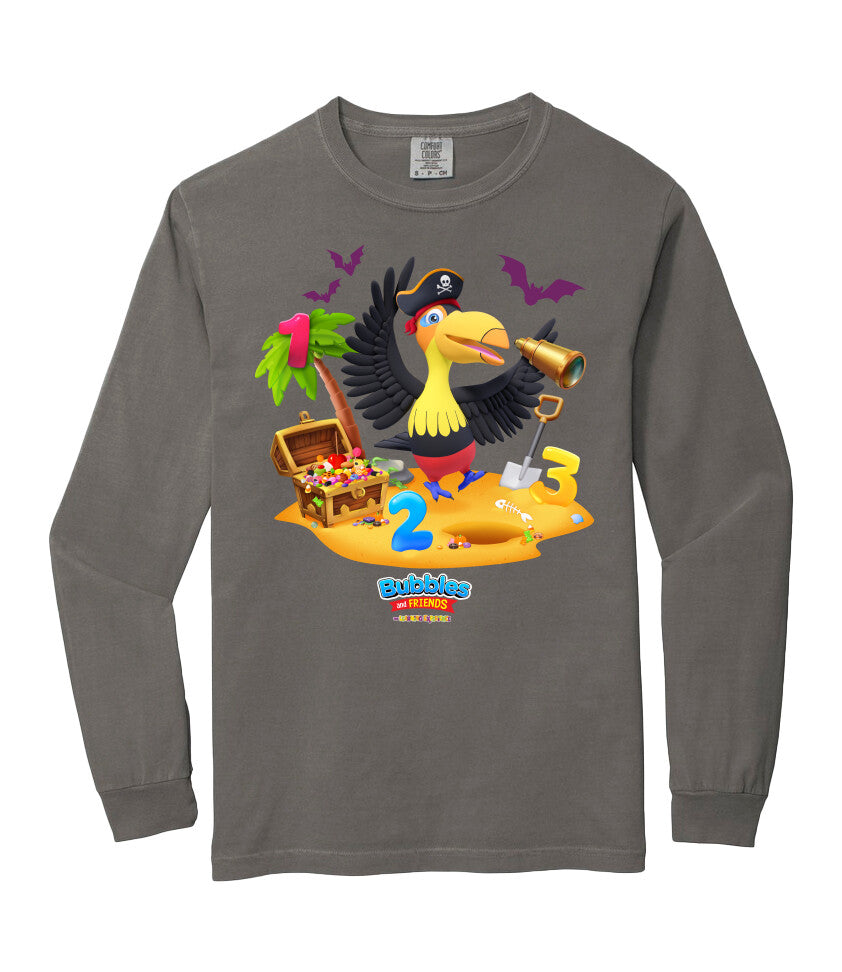 Bubbles & Friends Halloween Frames Long Sleeve Tee
