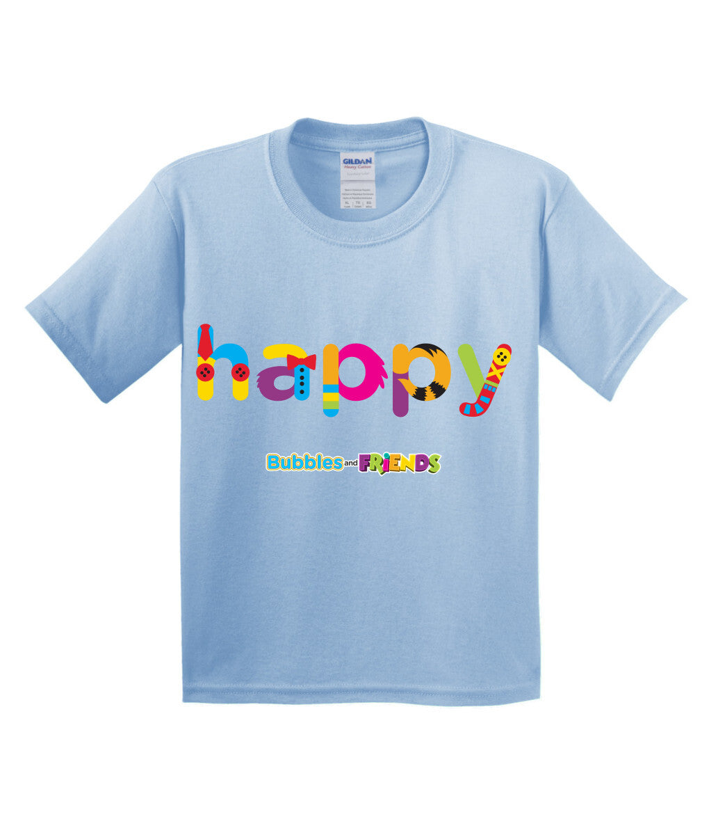 Bubbles and Friends - Happy Children T-Shirt