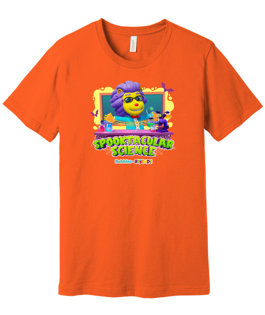 Bubbles and Friends - Halloween Collection Lionstein Adult T-Shirt