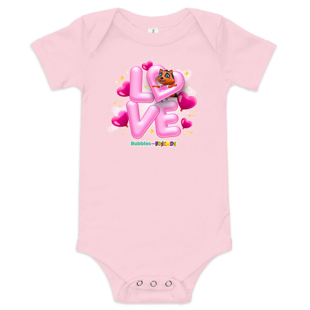 Bubbles & Friends Penny Love Infant Onesie