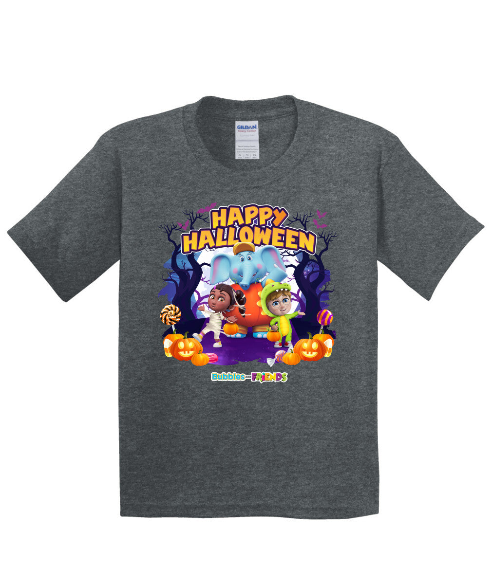 Bubbles and Friends - Halloween Collection Team Children T-Shirt