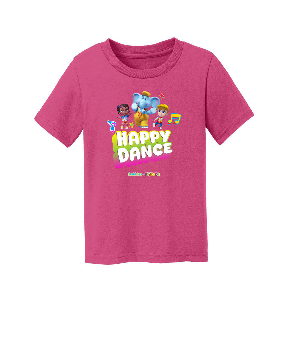 Bubbles and Friends – Happy Dance Collection Happy Dance Toddler T-Shirt