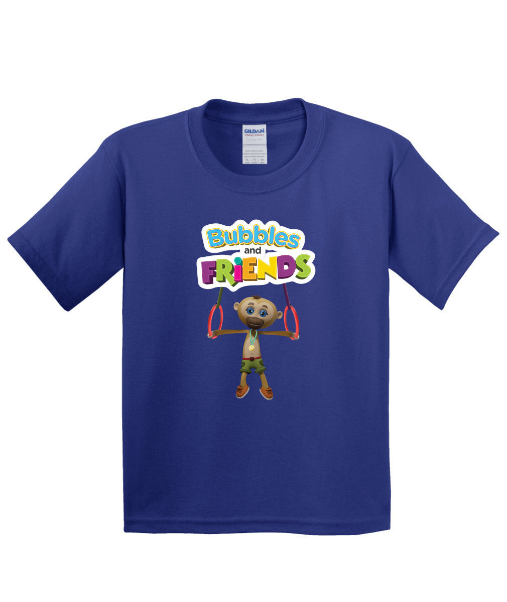 Bubbles and Friends - Summer Games Collection Gibby Rings Children T-Shirt