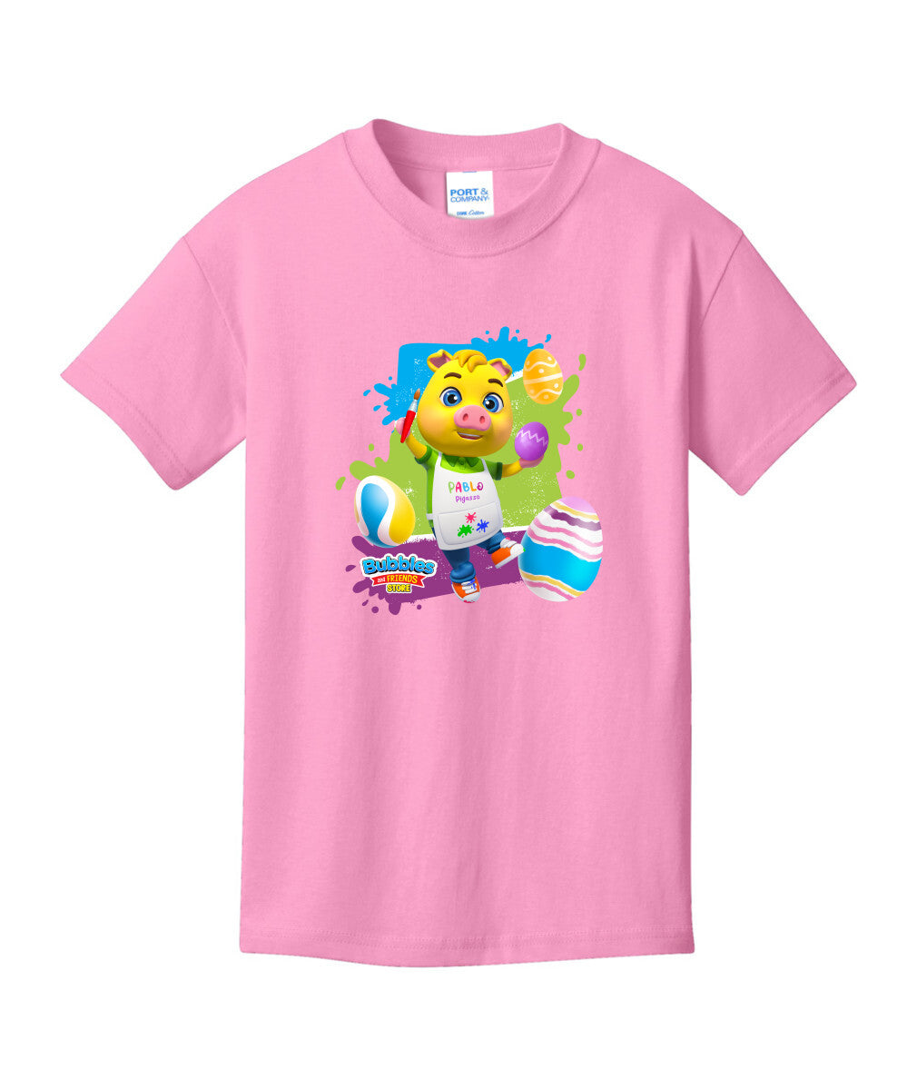 Bubbles & Friends Easter Pablo Children's T-Shirt