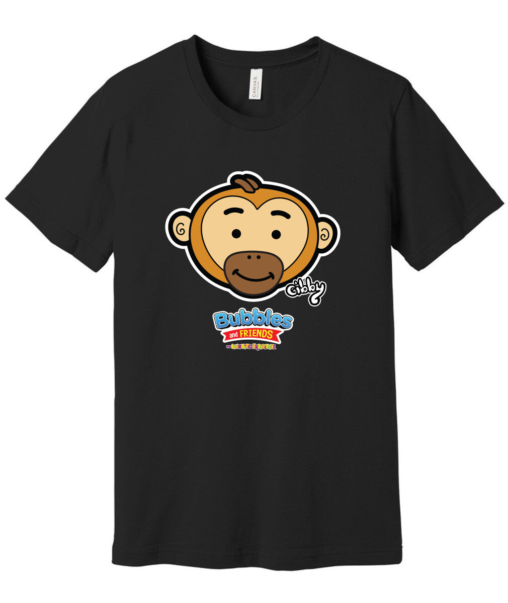 Bubbles & Friends- Friends from Happyville Gibby Gibbon Unisex Tee