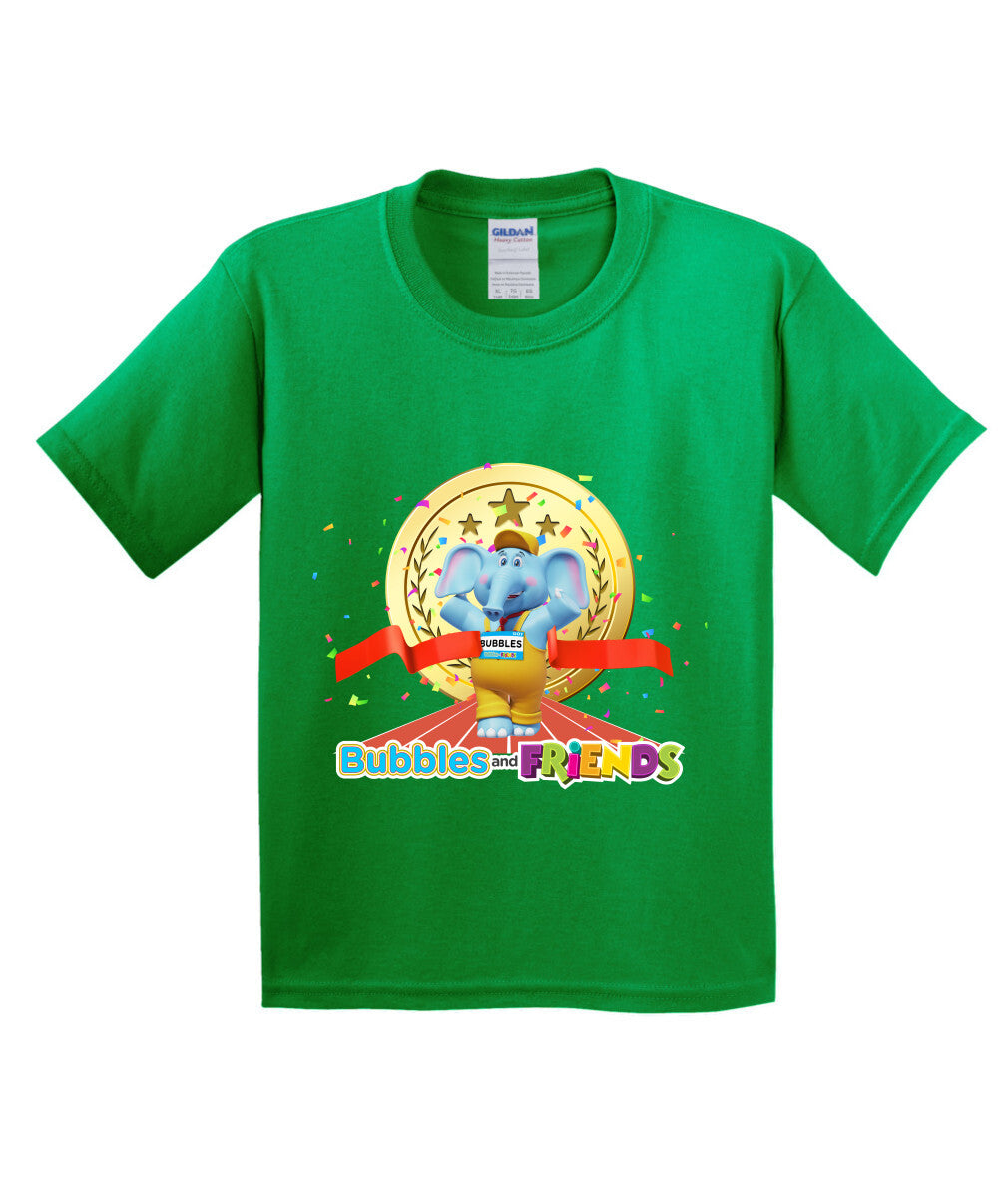 Bubbles and Friends - Summer Games Collection Bubbles Gold Children T-Shirt