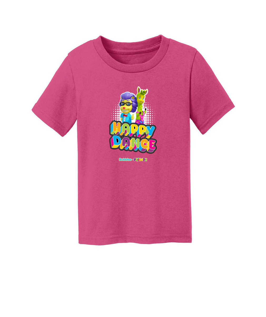 Bubbles and Friends – Happy Dance Collection Lionstein Phoebe Toddler T-Shirt