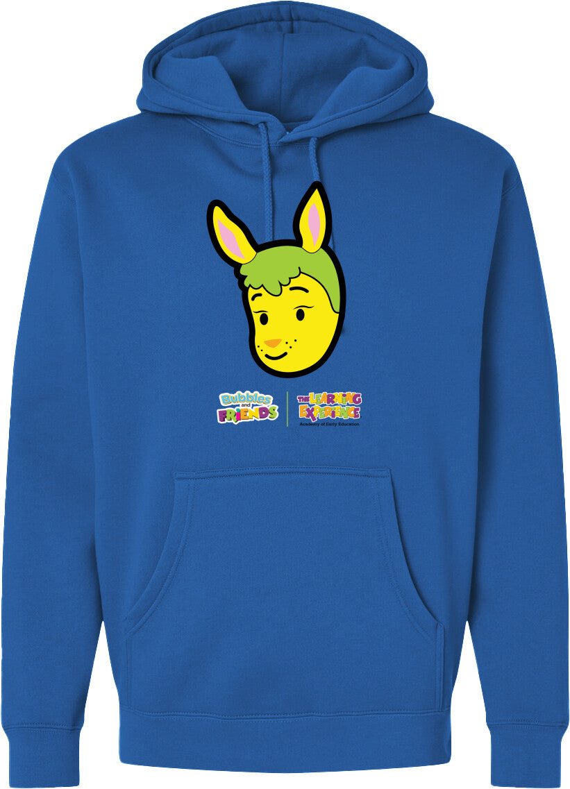 Bubbles & Friends- Friends from Happyville 'Phoebe' Midweight Hooded Sweatshirt