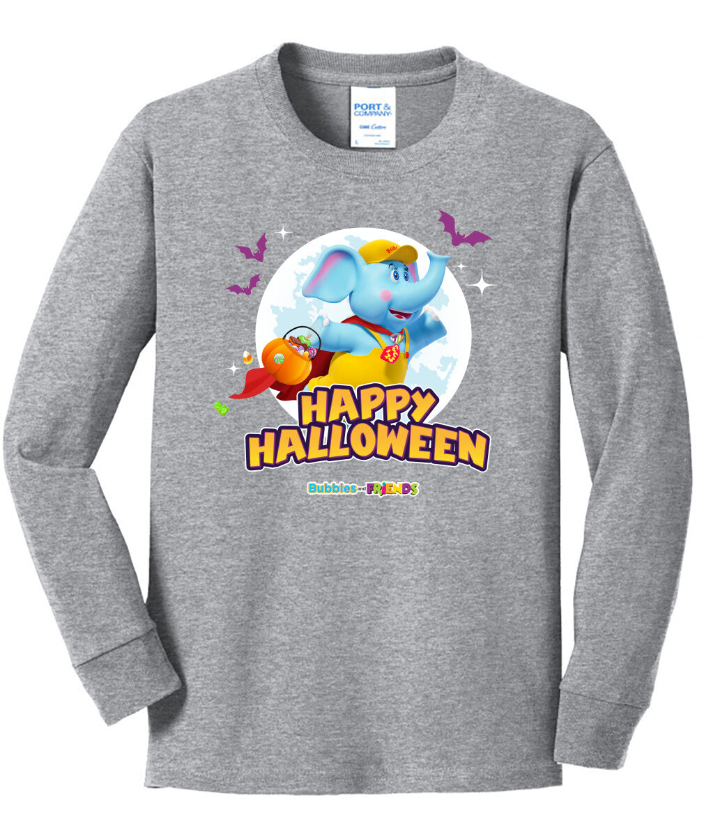 Bubbles and Friends - Halloween Collection Bubbles Longsleeve Children T-Shirt