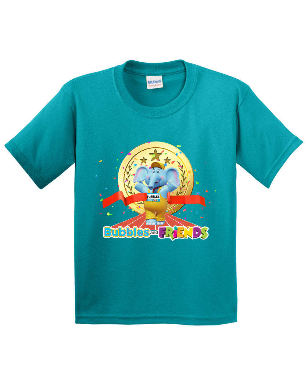 Bubbles and Friends - Summer Games Collection Bubbles Gold Children T-Shirt