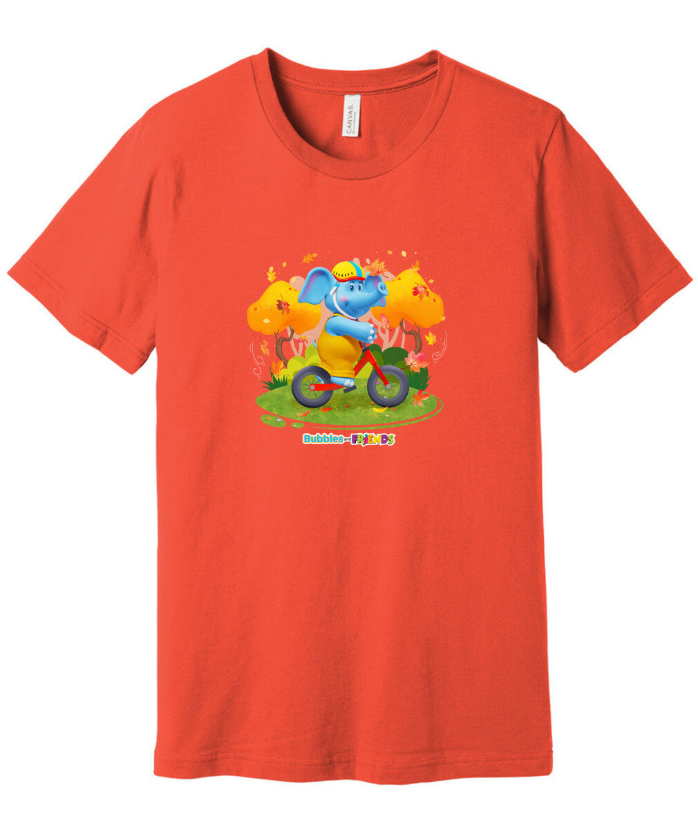 Bubbles and Friends - Fall Collection Bubbles Adult T-Shirt