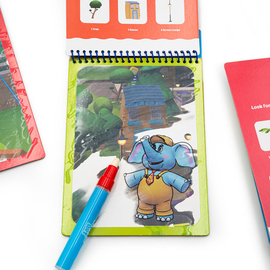 Bubbles & Friends Water Art Activity Book