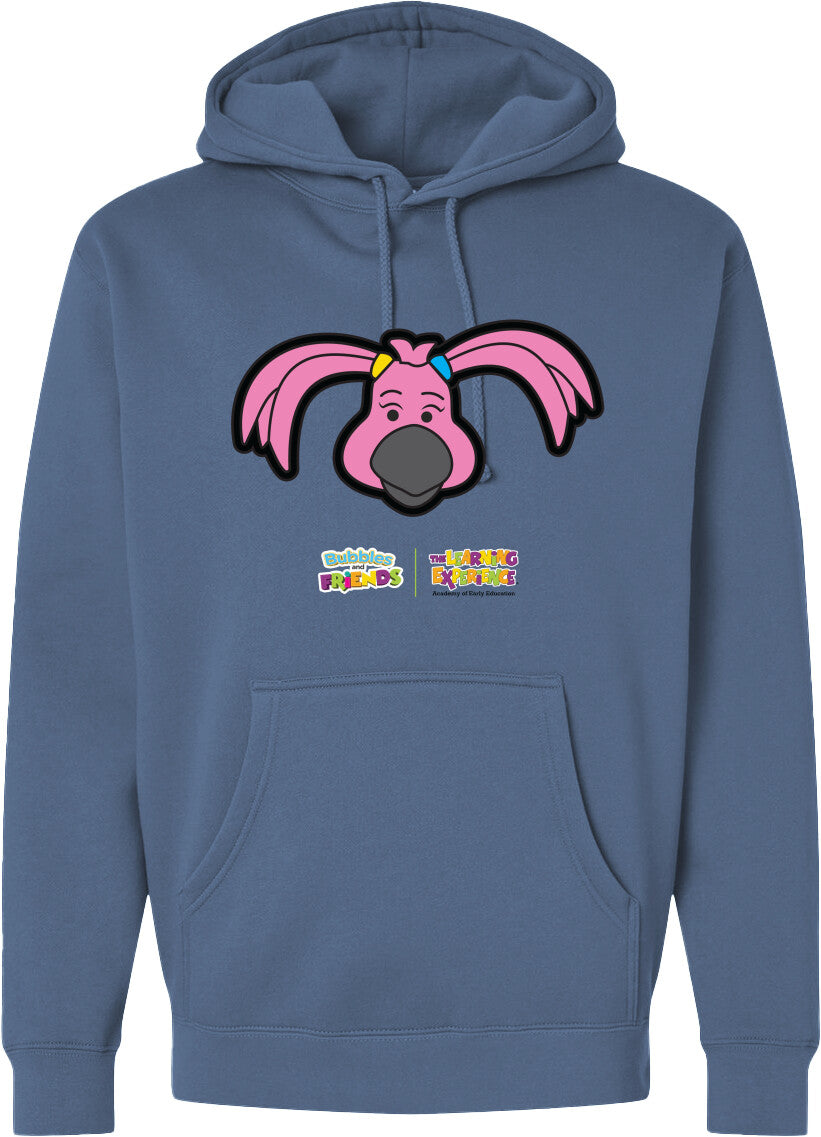 Bubbles & Friends- Friends from Happyville 'Flexi' Midweight Hooded Sweatshirt- Unisex