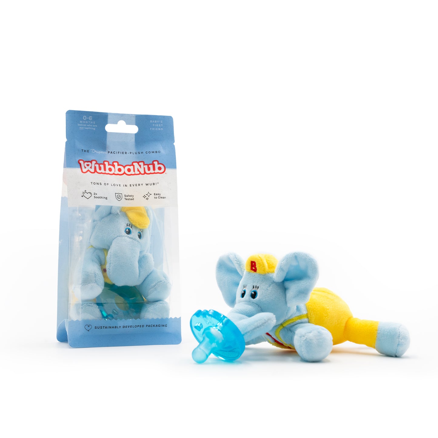 WubbaNub Bubbles Pacifier Plush