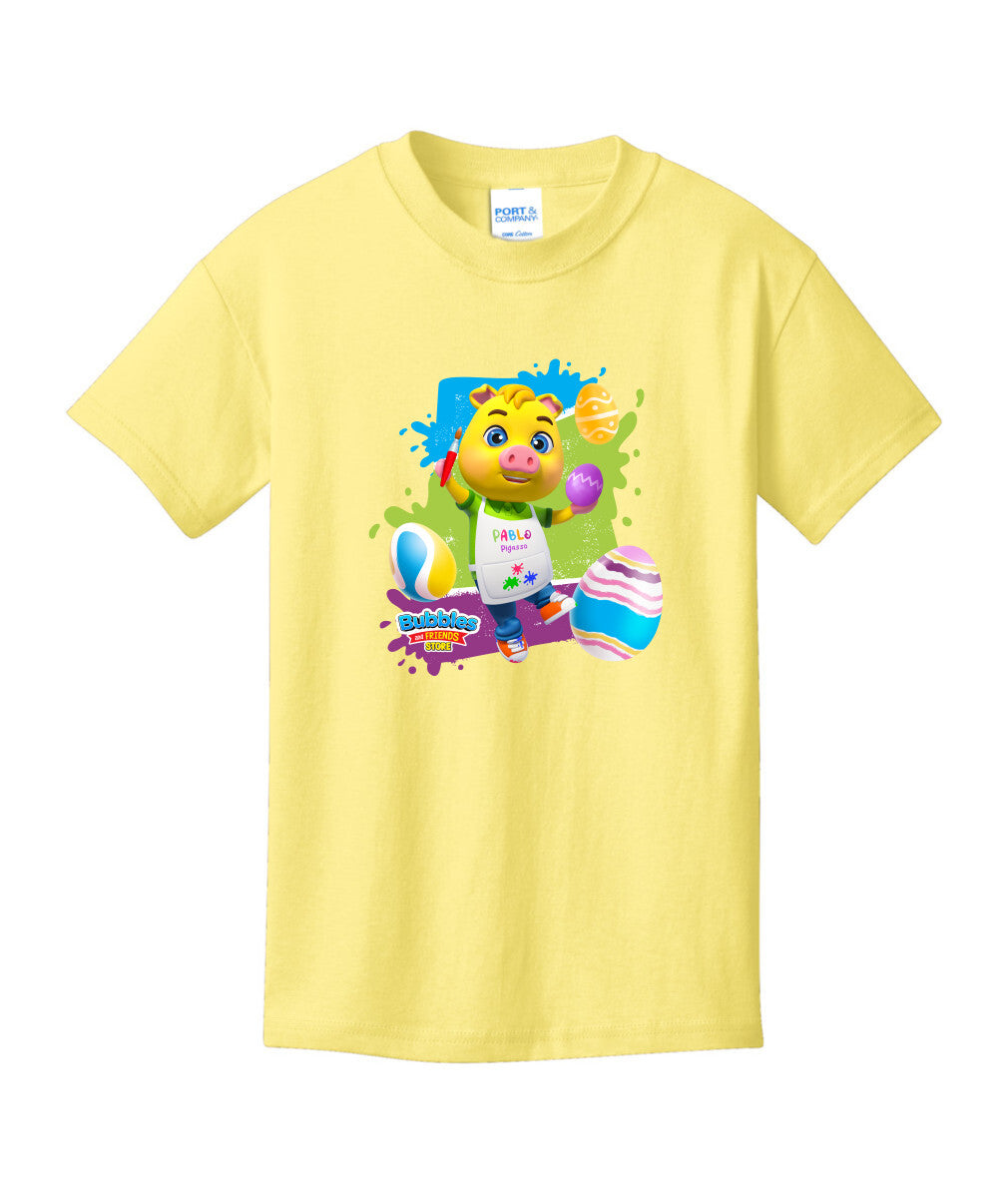 Bubbles & Friends Easter Pablo Children's T-Shirt