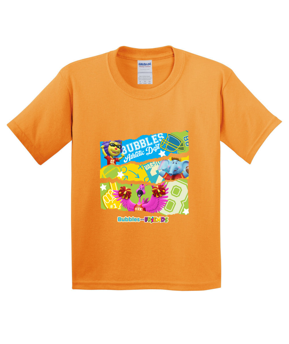 Bubbles and Friends - Varsity Collection #1 Team Children  T-Shirt