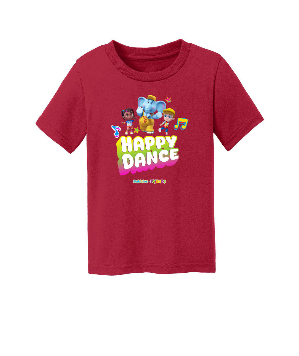 Bubbles and Friends – Happy Dance Collection Happy Dance Toddler T-Shirt