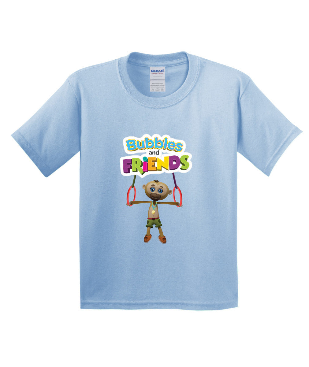 Bubbles and Friends - Summer Games Collection Gibby Rings Children T-Shirt