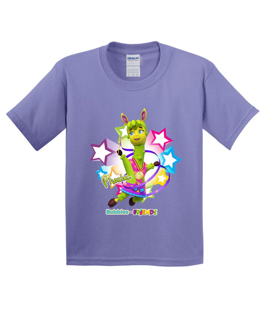 Bubbles and Friends - Summer Games Collection Gymnastics Phoebe Children T-Shirt