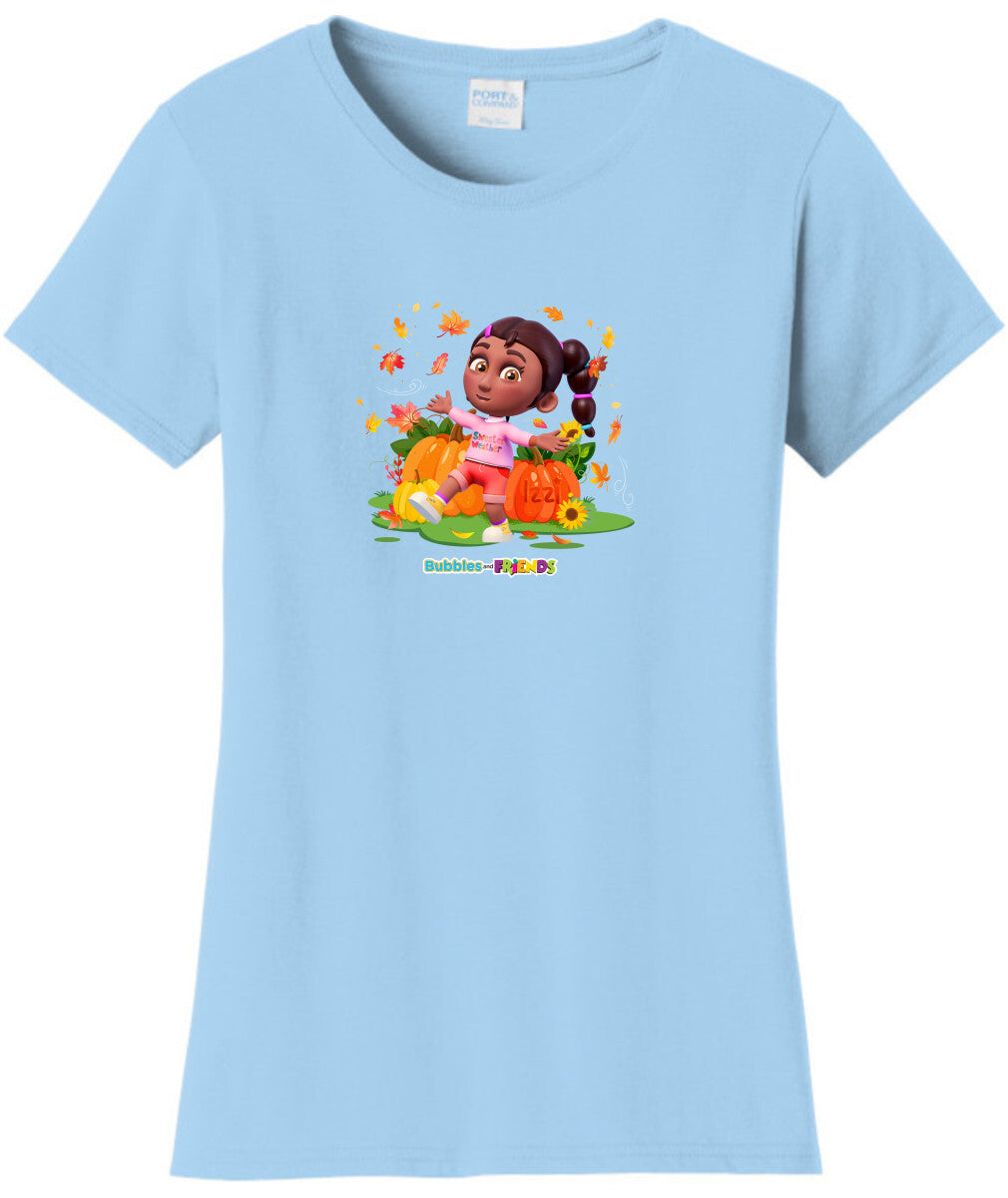 Bubbles and Friends - Fall Collection Izzi Womens T-Shirt