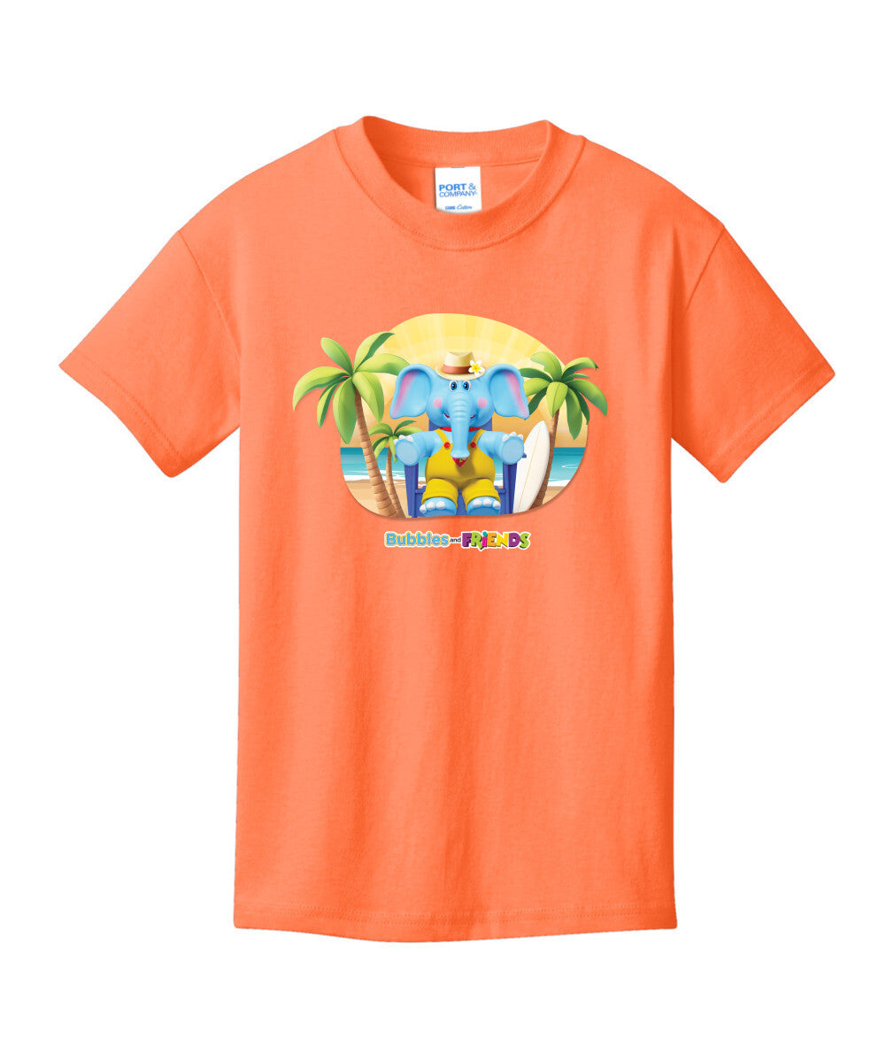 Bubbles & Friends Summer Beach Children's T-Shirt