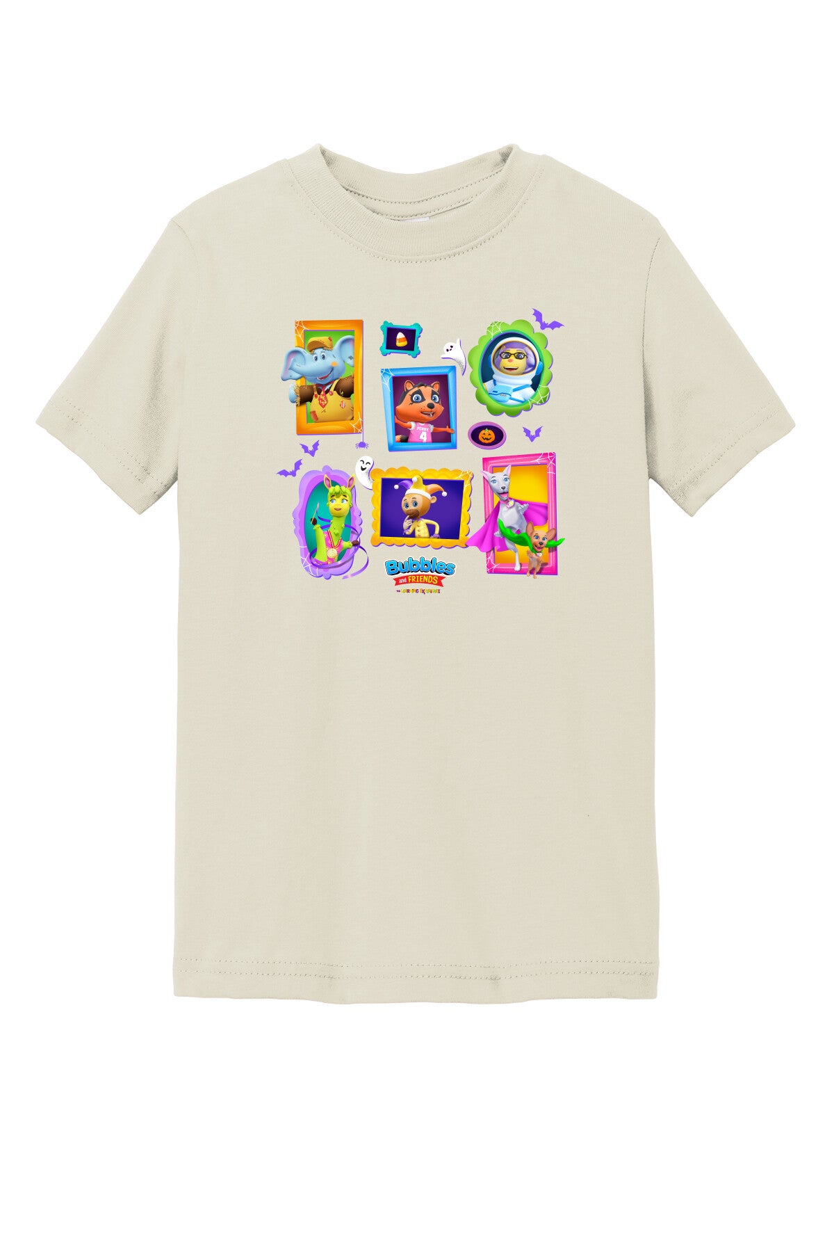 Bubbles & Friends Halloween Frames Toddler T-Shirt