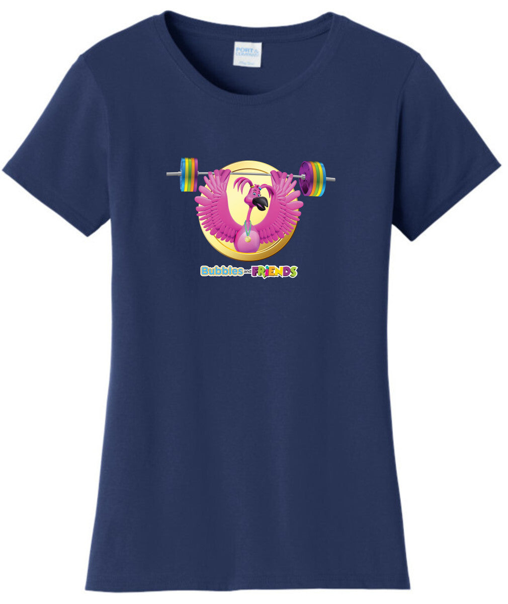 Bubbles and Friends - Summer Games Collection Flexi Weights Women T-Shirt