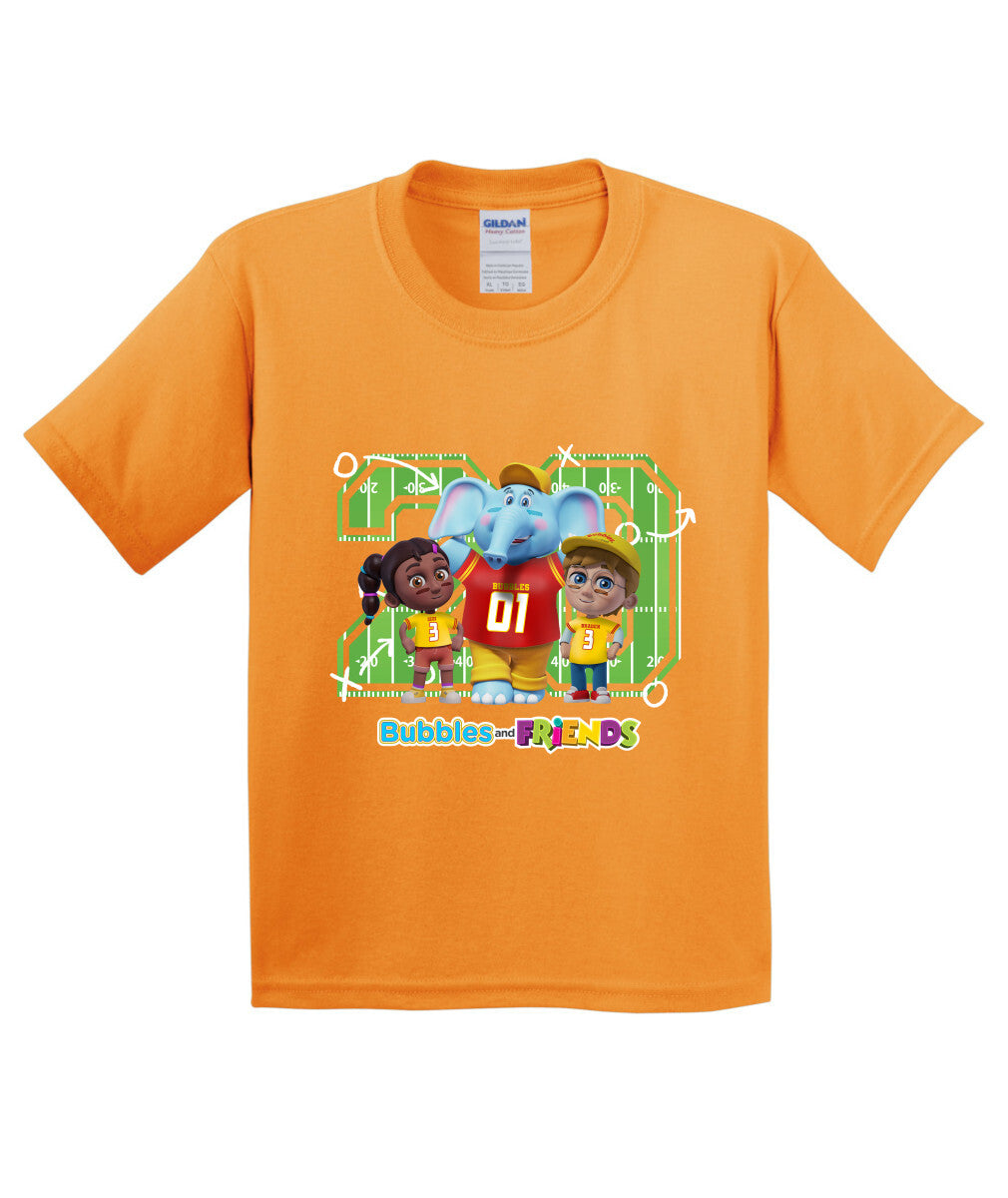 Bubbles and Friends - Varsity Collection Team Children T-Shirt