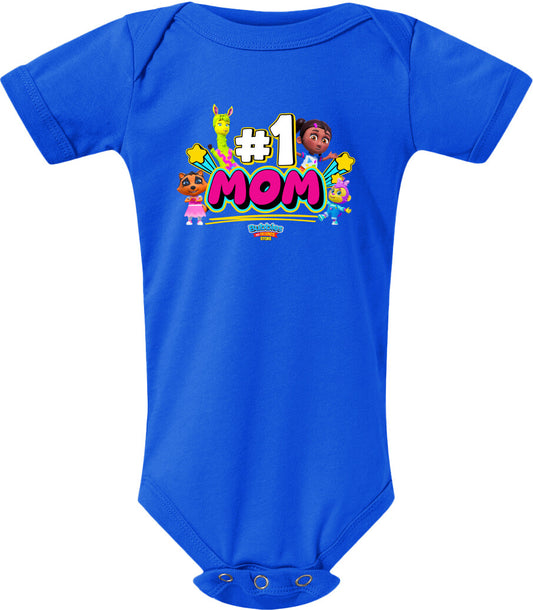 Bubbles & Friends I love Mom Infant Onesie
