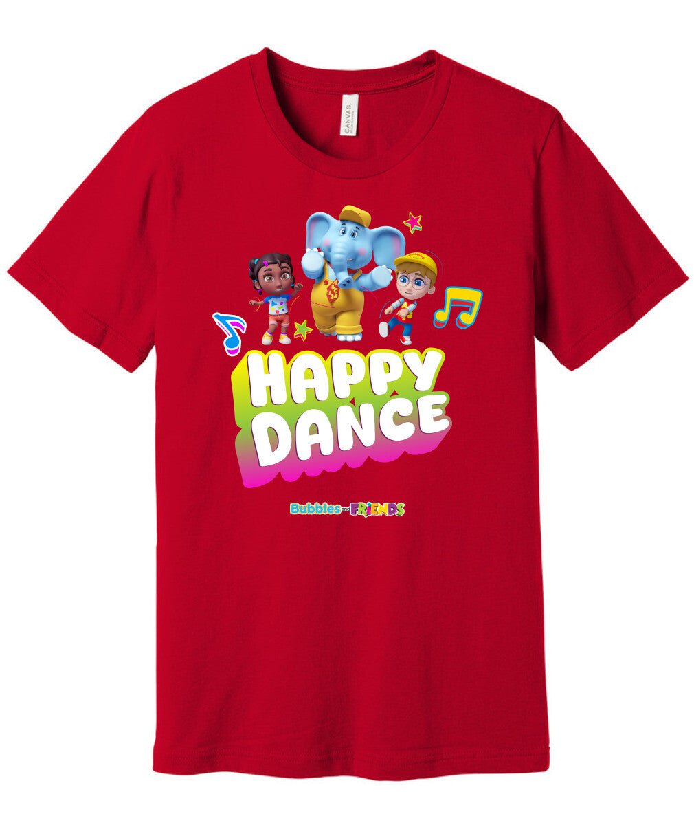 Bubbles and Friends – Happy Dance Collection Happy Dance Adult T-Shirt