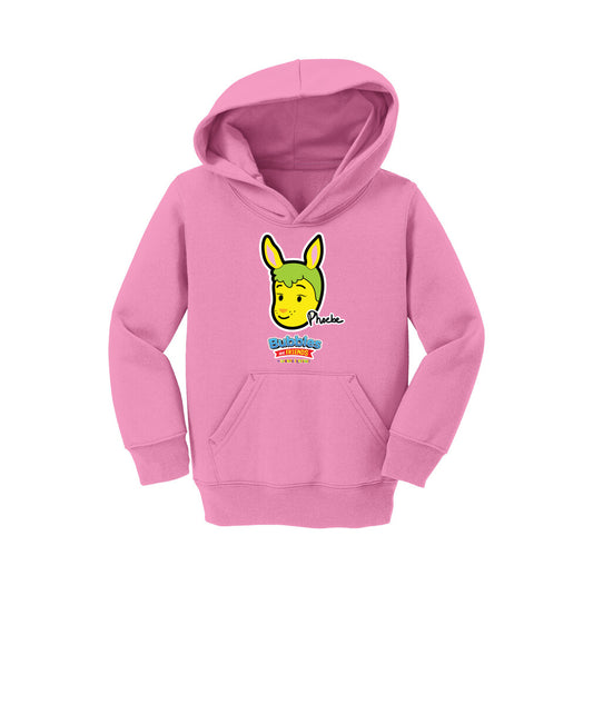 Bubbles & Friends- Friends from Happyville 'Phoebe' Toddler Fleece Pullover Hoodie
