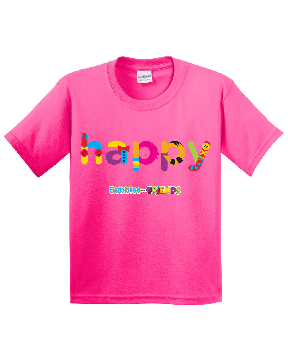 Bubbles and Friends - Happy Children T-Shirt