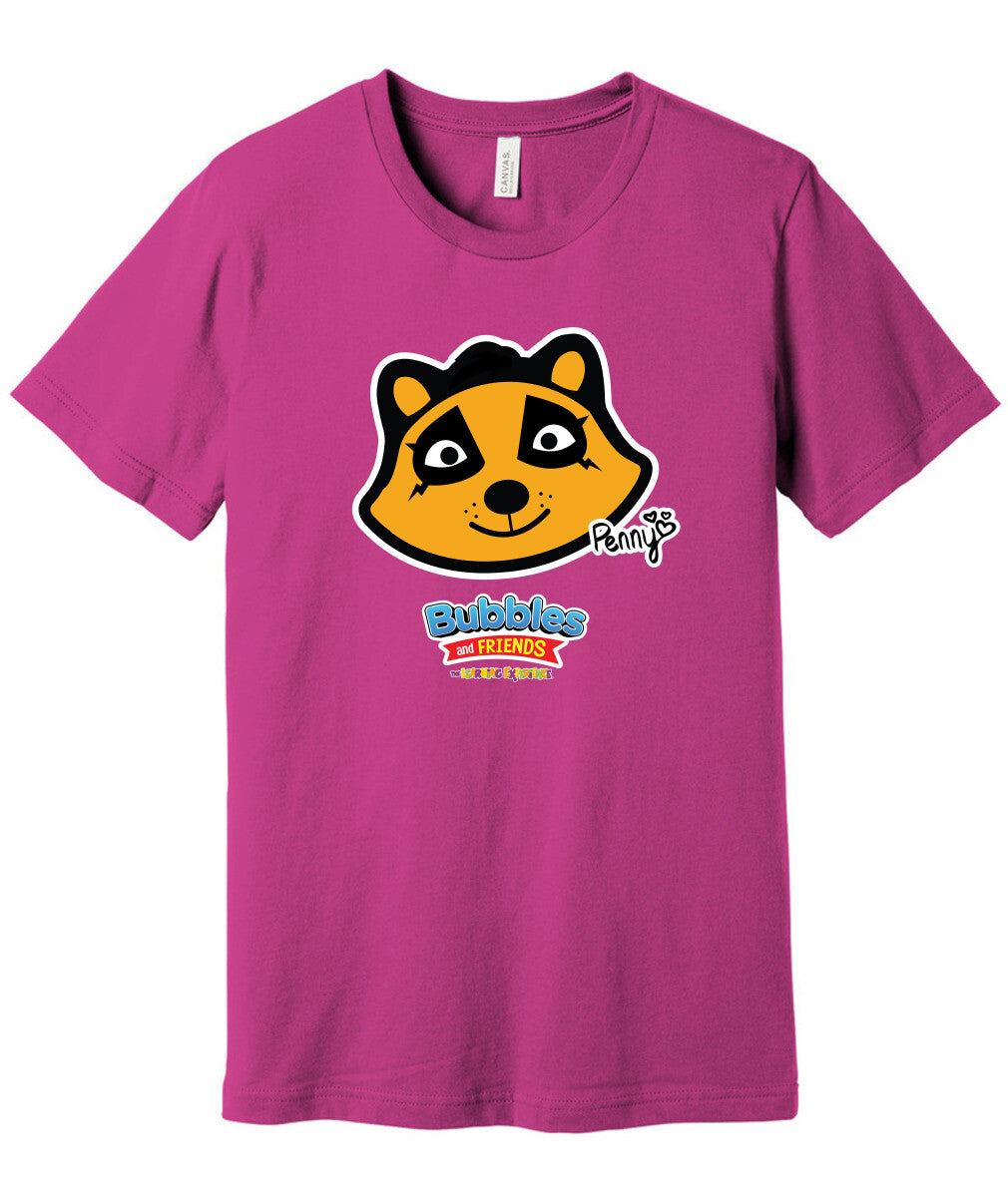 Bubbles & Friends- Friends from Happyville Penny Unisex Tee