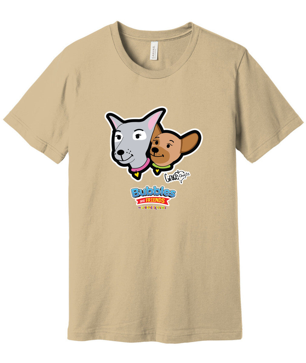 Bubbles & Friends- Friends from Happyville Grace & Charity Unisex Tee