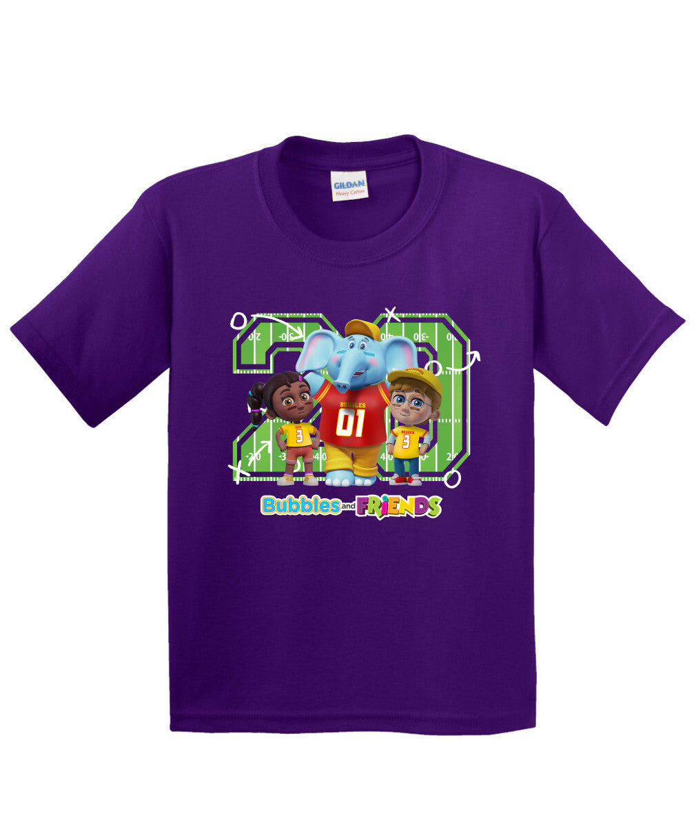 Bubbles and Friends - Varsity Collection Team Children T-Shirt