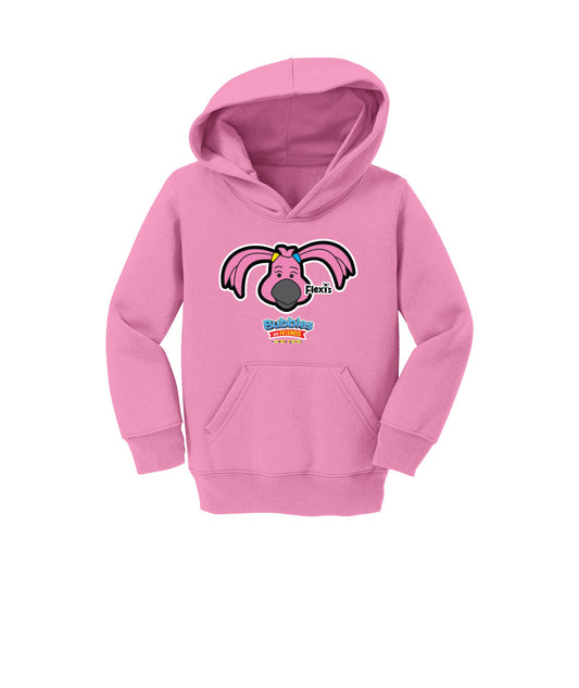 Bubbles & Friends- Friends from Happyville 'Flexi' Toddler Fleece Pullover Hoodie