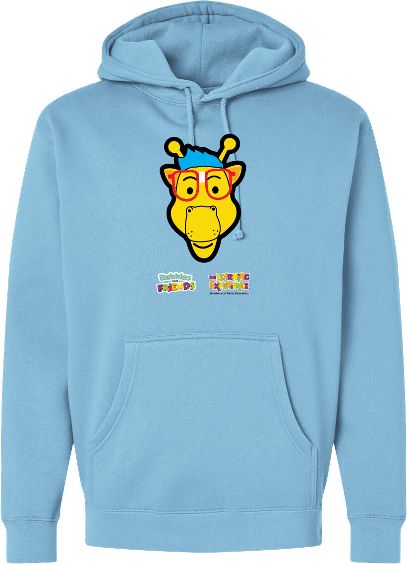 Bubbles & Friends- Friends from Happyville 'Technical' Midweight Hooded Sweatshirt- Unisex